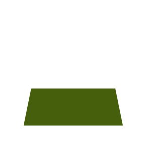 Groene entree loper