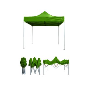 Groene easy tent